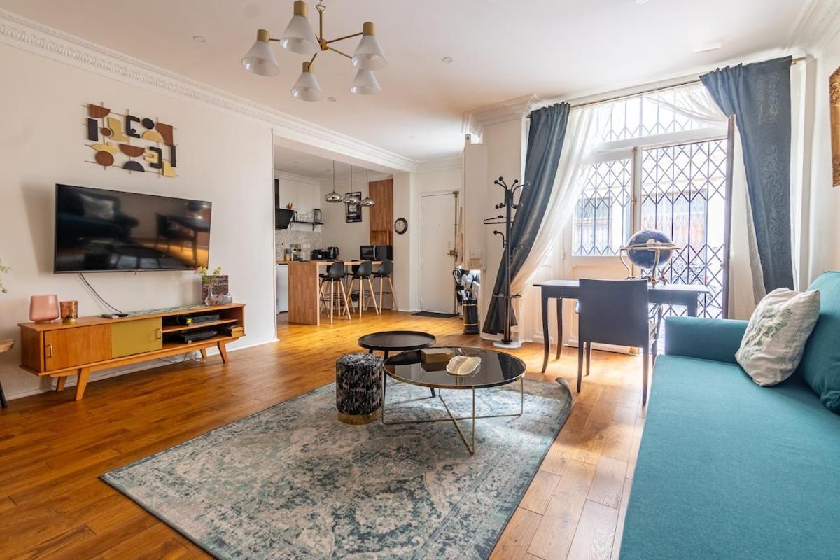 Appartement 2 Etages Paris - Metro 9 Grands Boulevards - Folies Bergeres Exterior photo